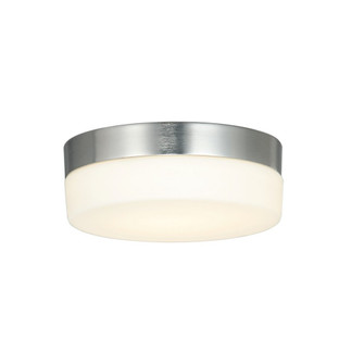 Pixel 7'' Round LED Flush-Mount (254|FSN-4131-OPAL-NCKL)