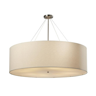 Classic 48” LED Drum Pendant (254|FAB-9597-CREM-NCKL-LED8-5600)