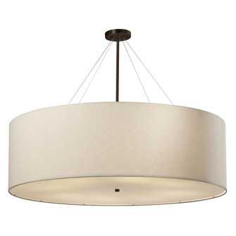 Classic 48” LED Drum Pendant (254|FAB-9597-CREM-DBRZ-LED8-5600)