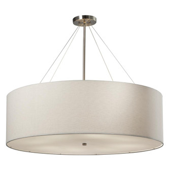 Classic 36'' LED Drum Pendant (254|FAB-9594-WHTE-NCKL-LED8-5600)
