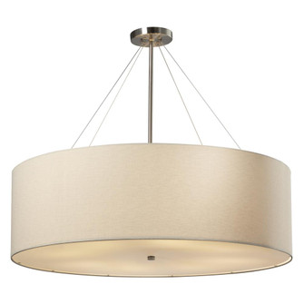 Classic 36” LED Drum Pendant (254|FAB-9594-CREM-NCKL-LED8-5600)