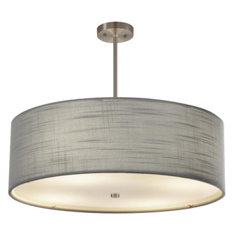 Classic 24” LED Drum Pendant (254|FAB-9592-GRAY-NCKL-LED6-4200)