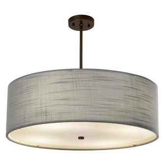 Classic 24” LED Drum Pendant (254|FAB-9592-GRAY-DBRZ-LED6-4200)