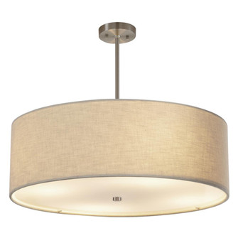 Classic 24'' LED Drum Pendant (254|FAB-9592-CREM-NCKL-LED6-4200)