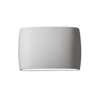 Wide ADA Large Oval LED Wall Sconce - Open Top & Bottom (254|CER-8899-BIS-LED2-2000)