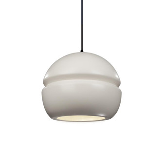 Small Sphere 1-Light Pendant (254|CER-6410-MAT-MBLK-BKCD)