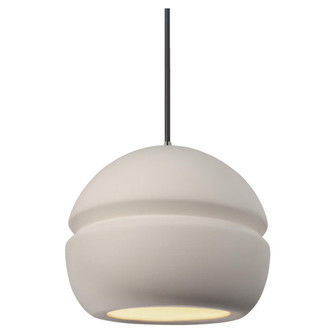 Small Sphere 1-Light LED Pendant (254|CER-6410-BIS-NCKL-BKCD-LED1-700)