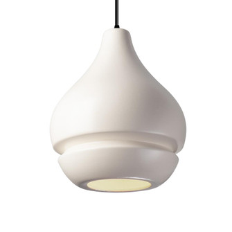 Arabesque 1-Light Pendant (254|CER-6400-MAT-MBLK-BKCD)