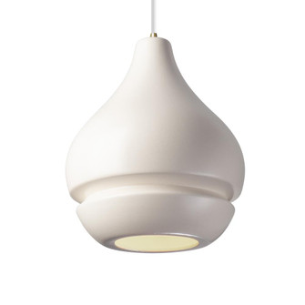 Arabesque 1-Light Pendant (254|CER-6400-MAT-ABRS-WTCD)