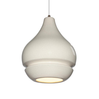 Arabesque 1-Light LED Pendant (254|CER-6400-CRK-DBRZ-WTCD-LED1-700)