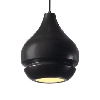 Arabesque 1-Light Pendant (254|CER-6400-CRB-DBRZ-BKCD)