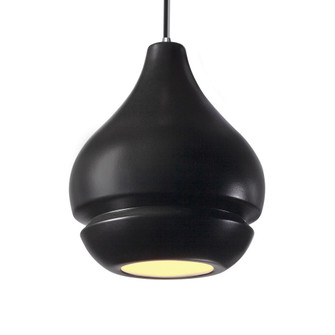 Arabesque 1-Light Pendant (254|CER-6400-CRB-CROM-BKCD)