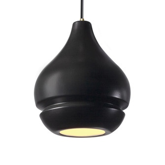 Arabesque 1-Light Pendant (254|CER-6400-CRB-ABRS-BKCD)