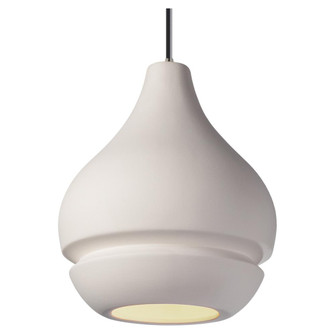 Arabesque 1-Light LED Pendant (254|CER-6400-BIS-NCKL-BKCD-LED1-700)