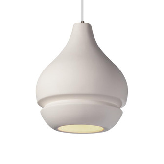 Arabesque 1-Light LED Pendant (254|CER-6400-BIS-DBRZ-WTCD-LED1-700)