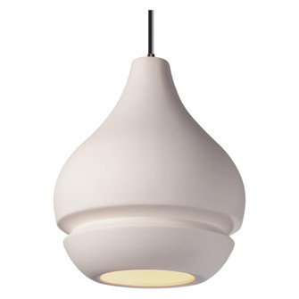 Arabesque 1-Light LED Pendant (254|CER-6400-BIS-DBRZ-BKCD-LED1-700)