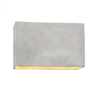Really Big ADA Rectangle (Outdoor) LED Wall Sconce - Closed Top (254|CER-5658W-CONC-LED2-2000)