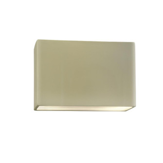 Large ADA Wide Rectangle LED Wall Sconce - Open Top & Bottom (254|CER-5655-VAN-LED2-2000)