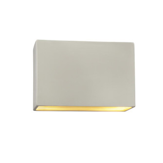 Large ADA Wide Rectangle LED Wall Sconce - Open Top & Bottom (254|CER-5655-MTGD-LED2-2000)