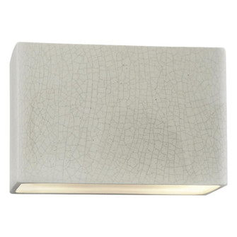 Large ADA Wide Rectangle LED Wall Sconce - Closed Top (254|CER-5650-CRK-LED2-2000)