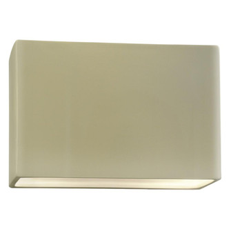 Small ADA Wide Rectangle LED Wall Sconce - Open Top & Bottom (254|CER-5645-VAN-LED1-1000)