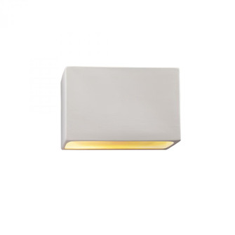 Small ADA Wide Rectangle LED Wall Sconce - Open Top & Bottom (254|CER-5645-BIS-LED1-1000)