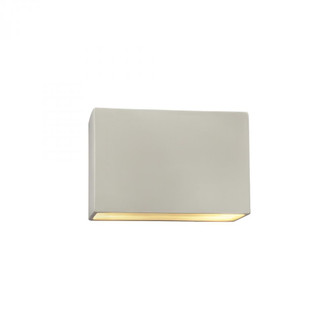 Small ADA Rectangle (Outdoor) LED Wall Sconce - Closed Top (254|CER-5640W-MAT-LED1-1000)