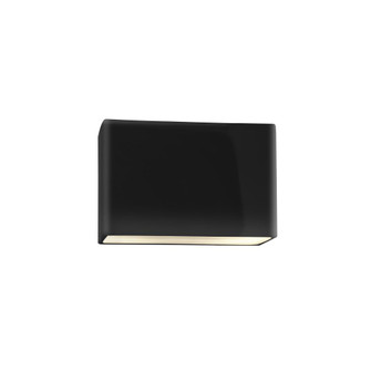 Small ADA Rectangle (Outdoor) Wall Sconce - Closed Top (254|CER-5640W-BKMT)