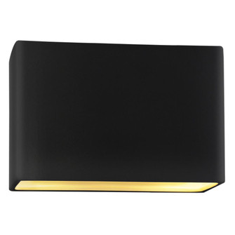 Small ADA Wide Rectangle LED Wall Sconce - Closed Top (254|CER-5640-CBGD-LED1-1000)