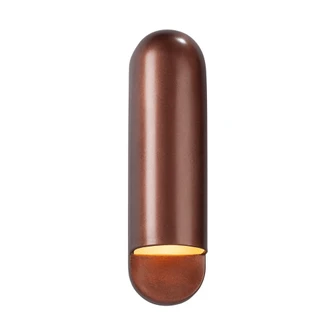 Large ADA Capsule Outdoor LED Wall Sconce (254|CER-5630W-ANTC-LED2-2000)