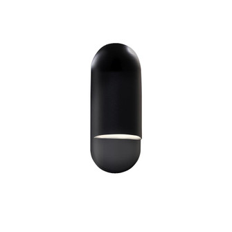 Small ADA Capsule Wall Sconce (254|CER-5620-BLK)