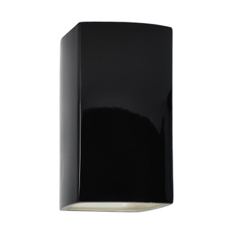 Small LED Rectangle - Open Top & Bottom (Outdoor) (254|CER-0915W-BKMT-LED1-1000)