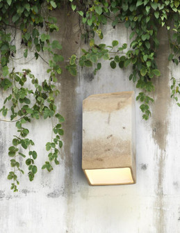 Small ADA Tapered Rectangle Outdoor LED Wall Sconce (Closed Top) (254|CER-5860W-TRAG)