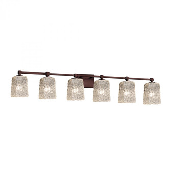 Tetra 6-Light Bath Bar (254|GLA-8426-26-CLRT-DBRZ)