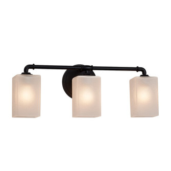 Bronx 3-Light Bath Bar (254|FSN-8463-15-FRCR-MBLK)