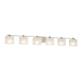 Era 6-Light LED Bath Bar (254|FSN-8446-55-WEVE-NCKL-LED6-4200)