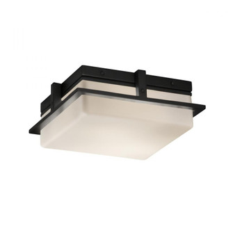 Avalon 10'' Small LED Outdoor Flush-Mount (254|FSN-7560W-OPAL-MBLK)