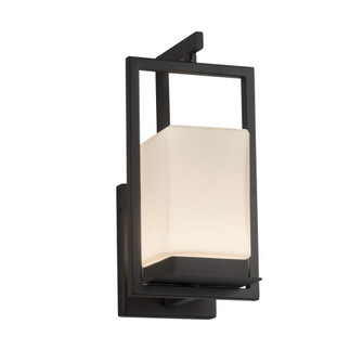 Laguna 1-Light LED Outdoor Wall Sconce (254|FSN-7511W-OPAL-MBLK)