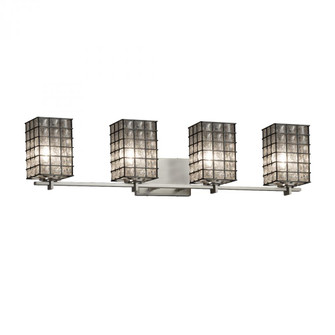 Era 4-Light Bath Bar (254|WGL-8444-15-GRCB-NCKL)