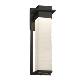Pacific Large Outdoor LED Wall Sconce (254|PNA-7544W-WAVE-MBLK)
