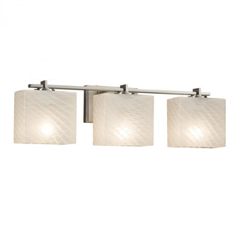 Era 3-Light Bath Bar (254|FSN-8443-55-WEVE-NCKL)