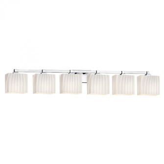 Regency 6-Light Bath Bar (254|FSN-8436-55-RBON-CROM)