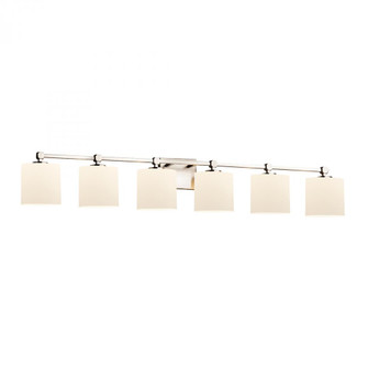 Tetra 6-Light Bath Bar (254|FSN-8426-30-OPAL-NCKL)
