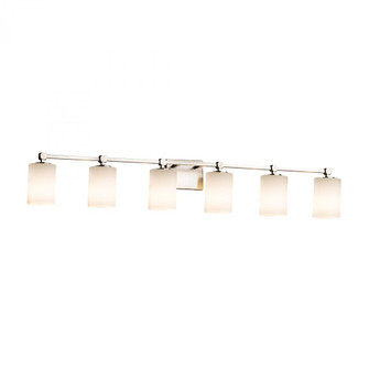 Tetra 6-Light Bath Bar (254|FSN-8426-10-OPAL-NCKL)