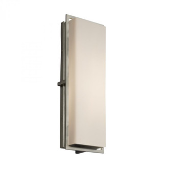 Avalon Large ADA Outdoor/Indoor LED Wall Sconce (254|FSN-7564W-OPAL-NCKL)