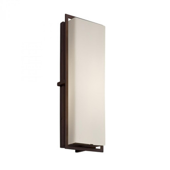 Avalon Large ADA Outdoor/Indoor LED Wall Sconce (254|FSN-7564W-OPAL-DBRZ)