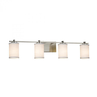 Era 4-Light LED Bath Bar (254|FAB-8444-10-WHTE-NCKL-LED4-2800)