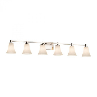 Tetra 6-Light Bath Bar (254|CLD-8426-20-NCKL)