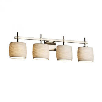 Union 4-Light LED Bath Bar (254|POR-8414-30-WAVE-NCKL-LED4-2800)