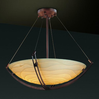 24'' LED Pendant Bowl w/ Crossbar (254|PNA-9722-35-WAVE-DBRZ-LED5-5000)